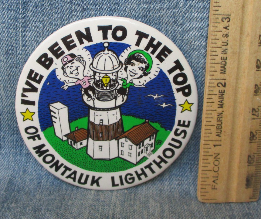 Vintage I'VE BEEN TO THE TOP OF MONTAUK LIGHTHOUSE 3
