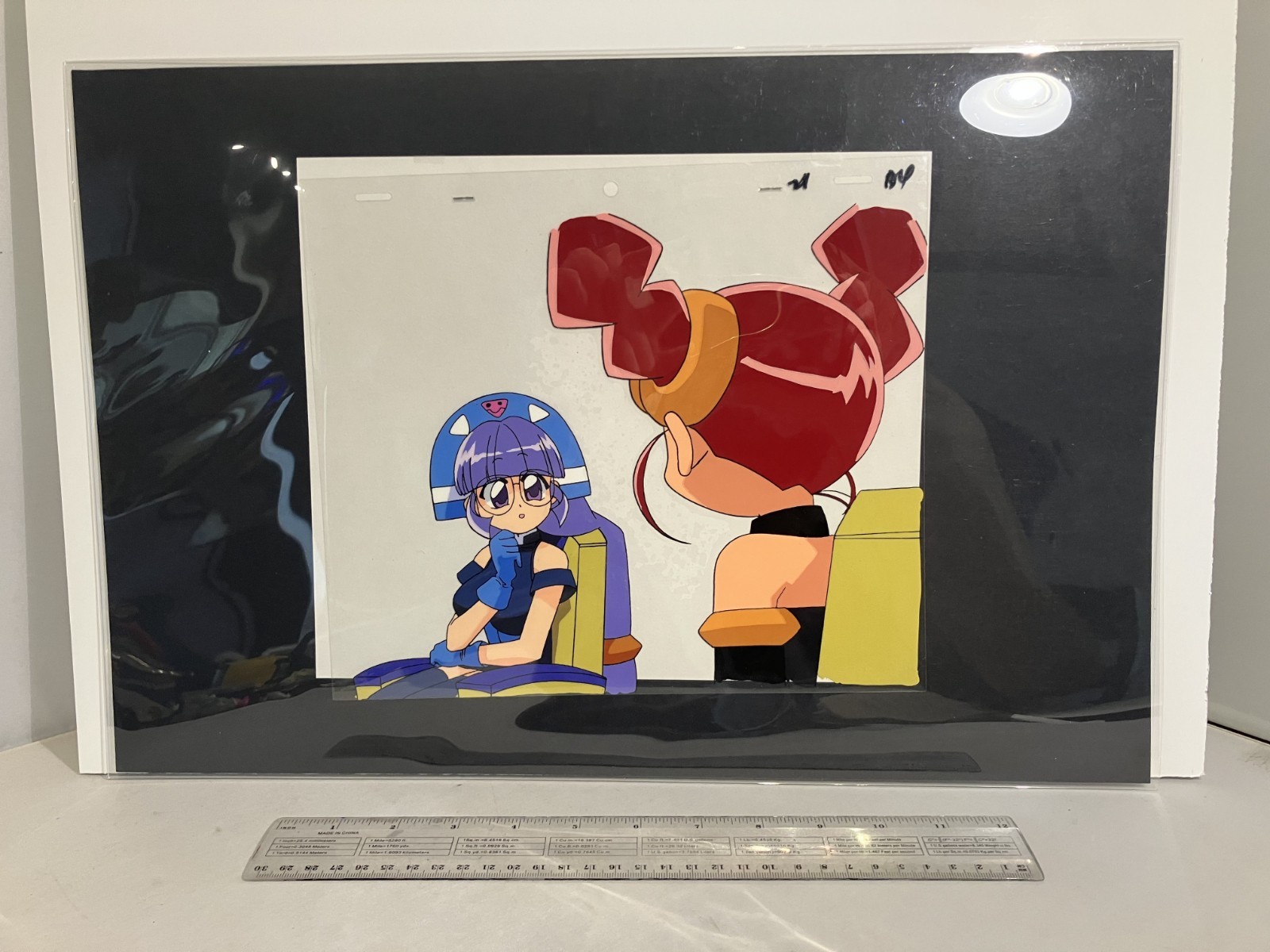 Mon Colle Knights. - 2 original cels with dougas