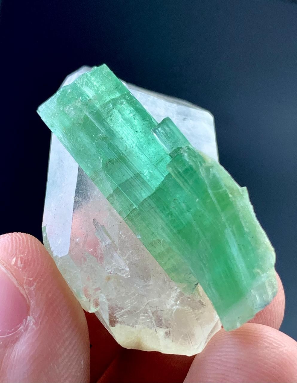 93 Carat Tourmaline Crystal Specimen From Afghanistan