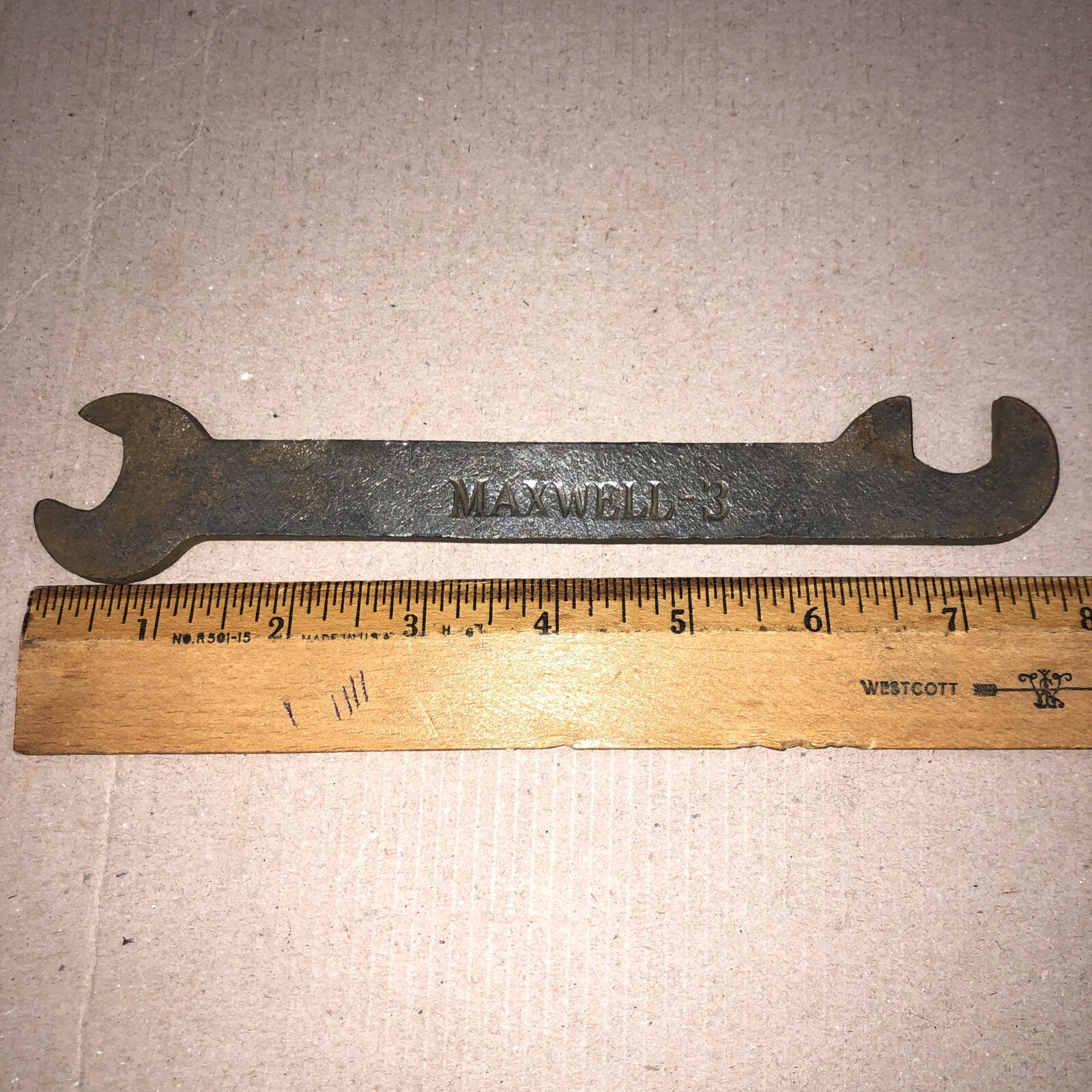 Vintage Maxwell-3 Open End wrench  *Collector Piece* Tool