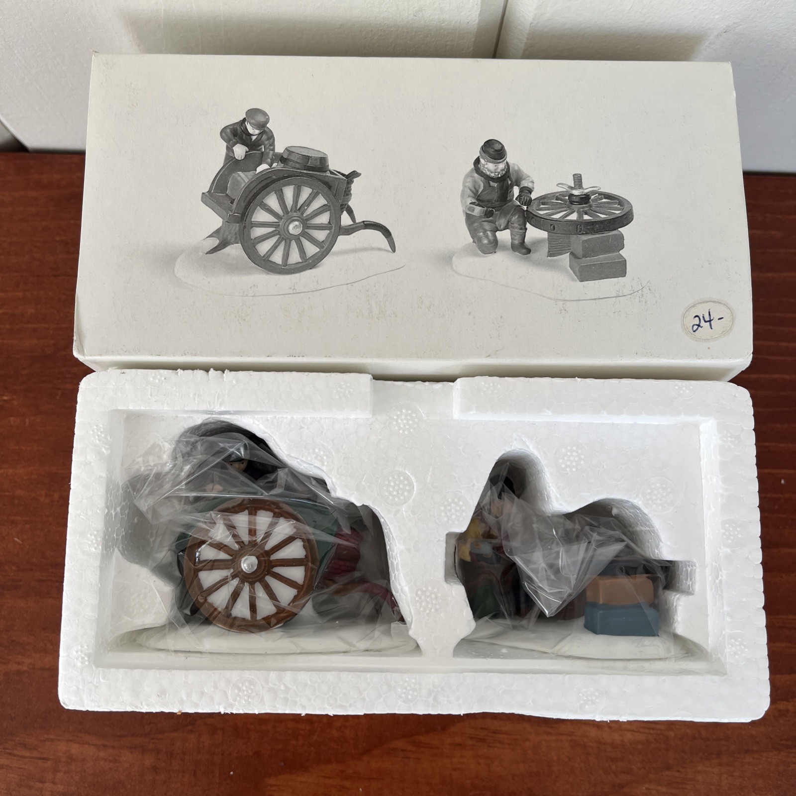 Dept 56 Heritage Village C. Bradford, Wheelwright & Son #58181 Retired 1993-1996