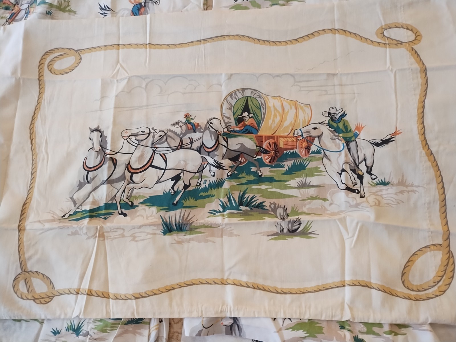 Vtg 90's Cowboy Joe Boxer Home 3pc Twin Sheet Set Retro Western 100%cotton *Read Vtg 90's Cowboy Joe Boxer Home 3pc Twin Sheet Set Retro Western 100%cotton *Read