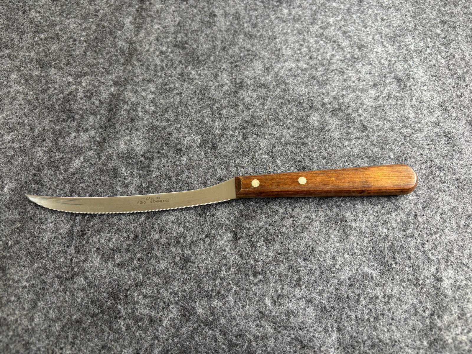 Vintage Case XX P210 Tomato Knife Freddy Kreuger Glove Prop 2 Dot RARE