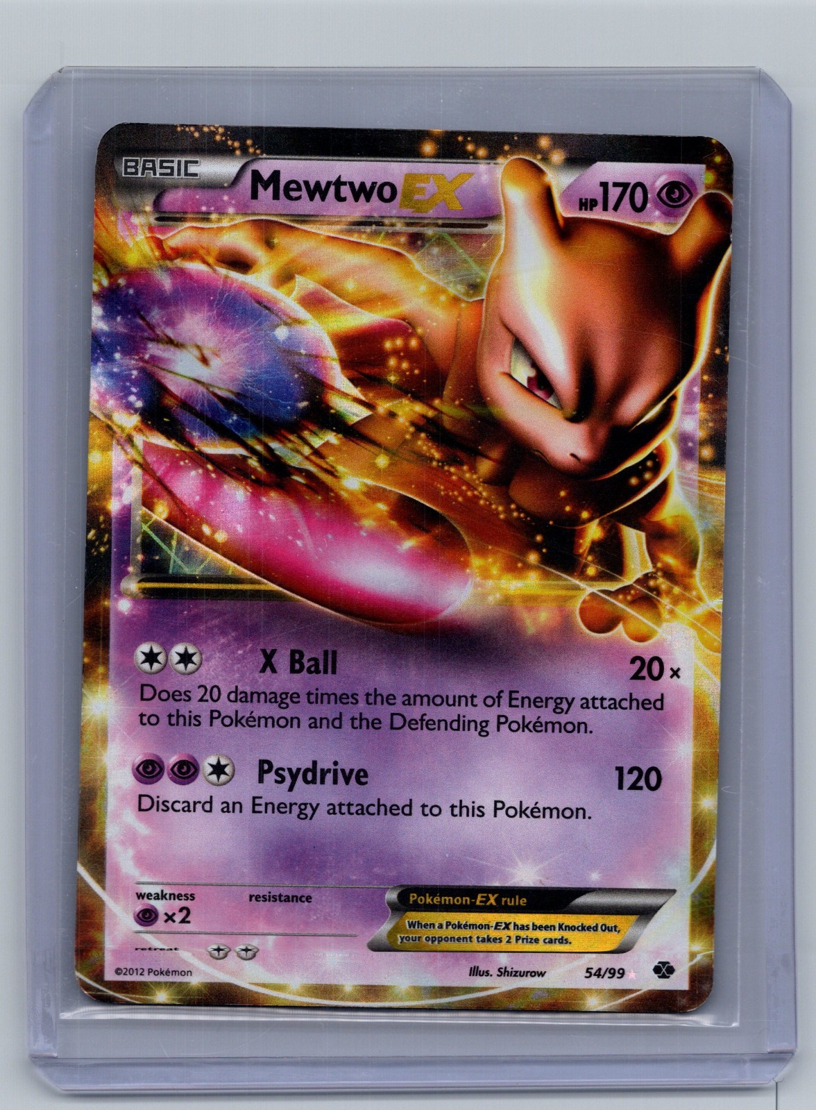 (LP) Mewtwo EX 54/99 - Pokemon Next Destinies