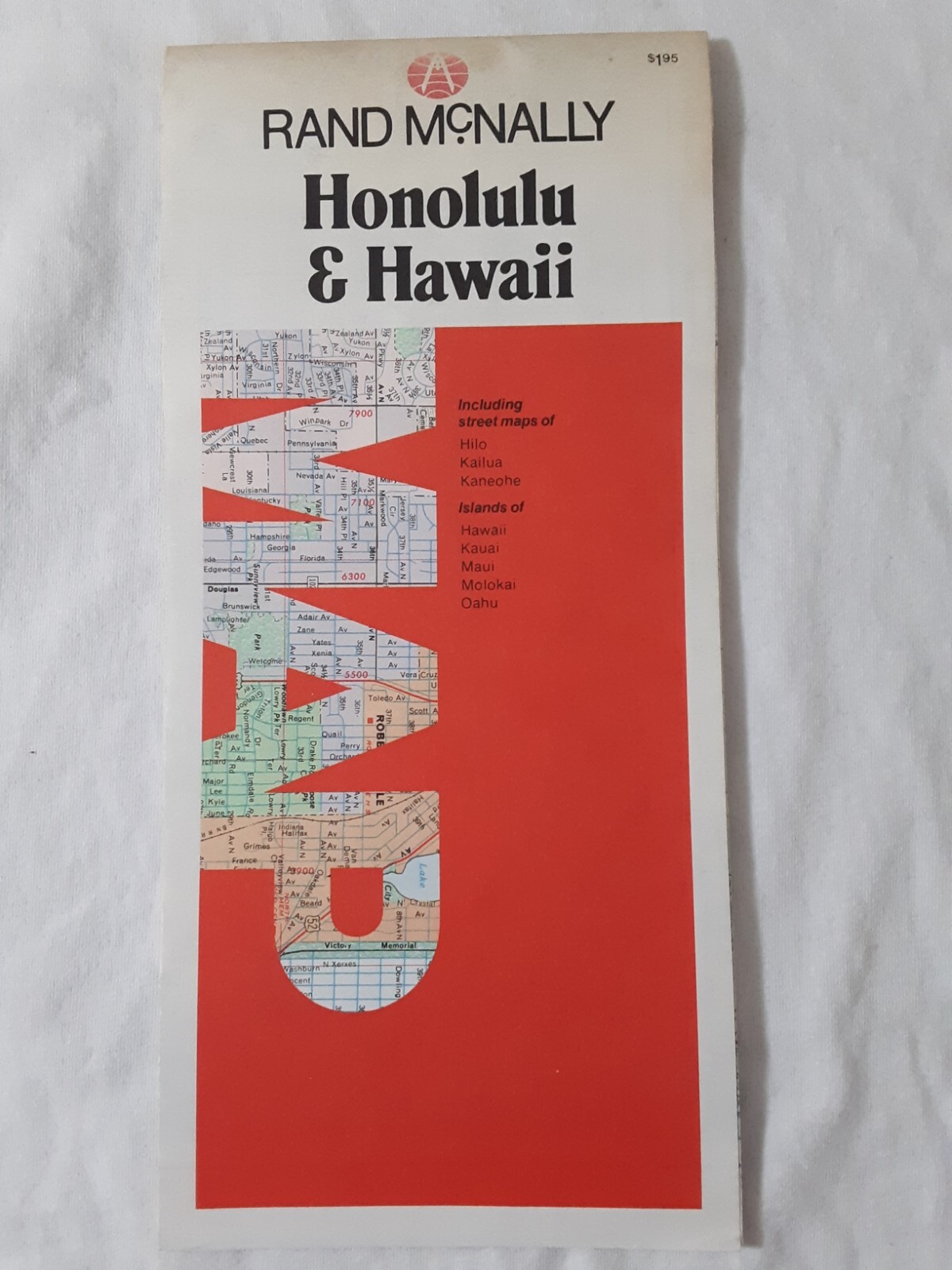 Honolulu & Hawaii Rand McNally 1985 map Hilo Maui + 0-528-27117-2 Honolulu & Hawaii Rand McNally 1985 map Hilo Maui + 0-528-27117-2