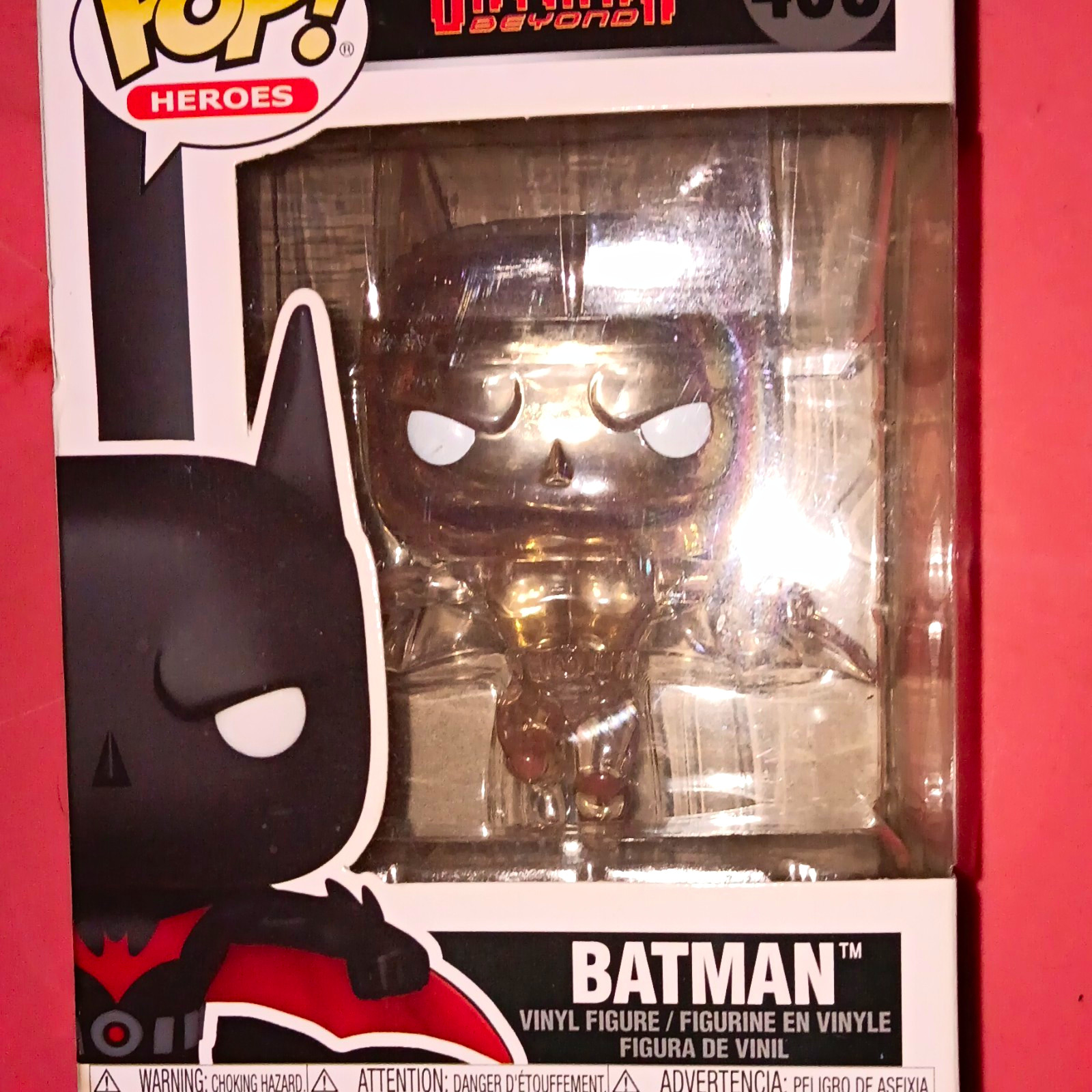 Funko Pop Heroes DC Super Heroes Batman Beyond Batman Vinyl Figure #458