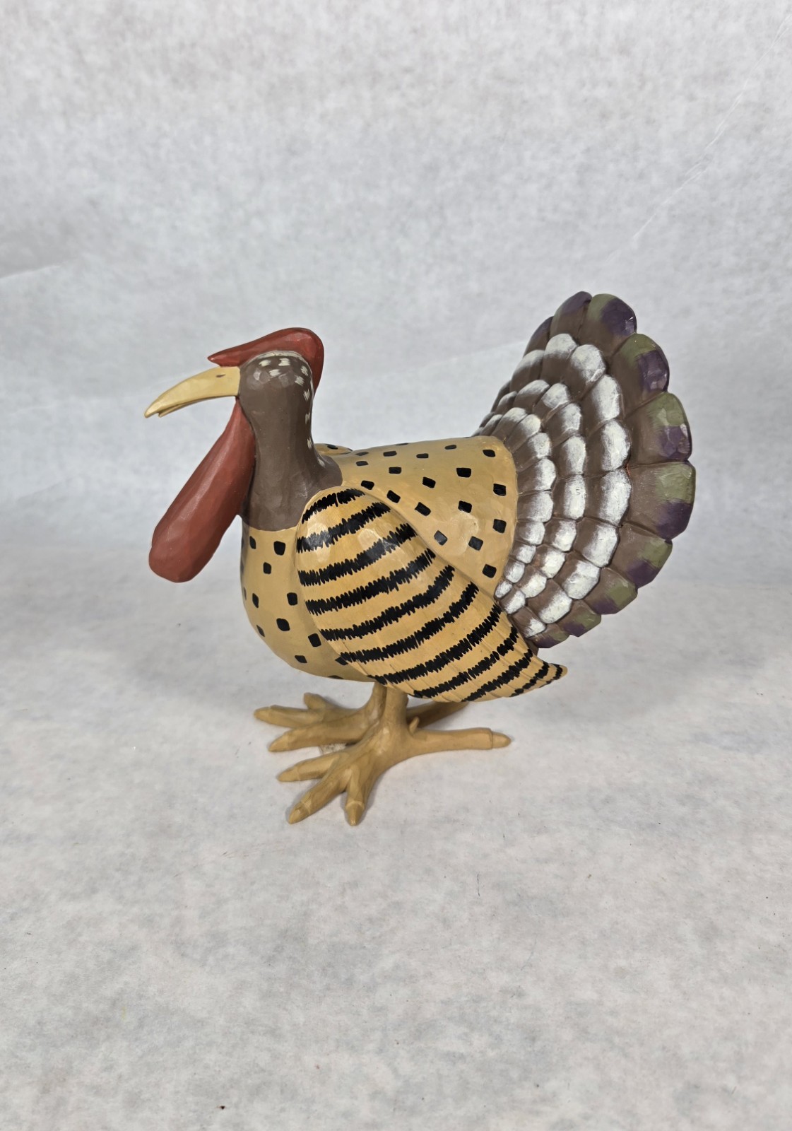 Williraye Studio Mister Turkey Hand Painted Thanksgiving Fall Retired 2006