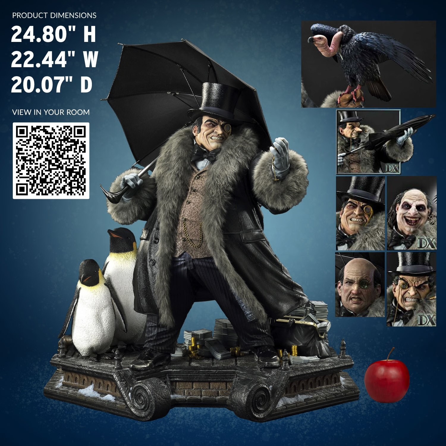Penguin PRIME 1 STUDIO BATMAN 1/3 SCALE STATUE DELUXE BONUS VERSION SEALED/NEW Penguin PRIME 1 STUDIO BATMAN 1/3 SCALE STATUE DELUXE BONUS VERSION SEALED/NEW