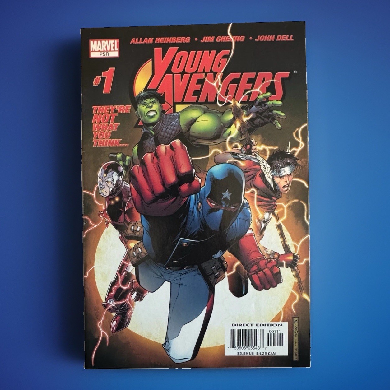 Young Avengers #1 2005 First Appearance of Kate Bishop, Hulkling, Iron Lad Young Avengers #1 2005 First Appearance of Kate Bishop, Hulkling, Iron Lad
