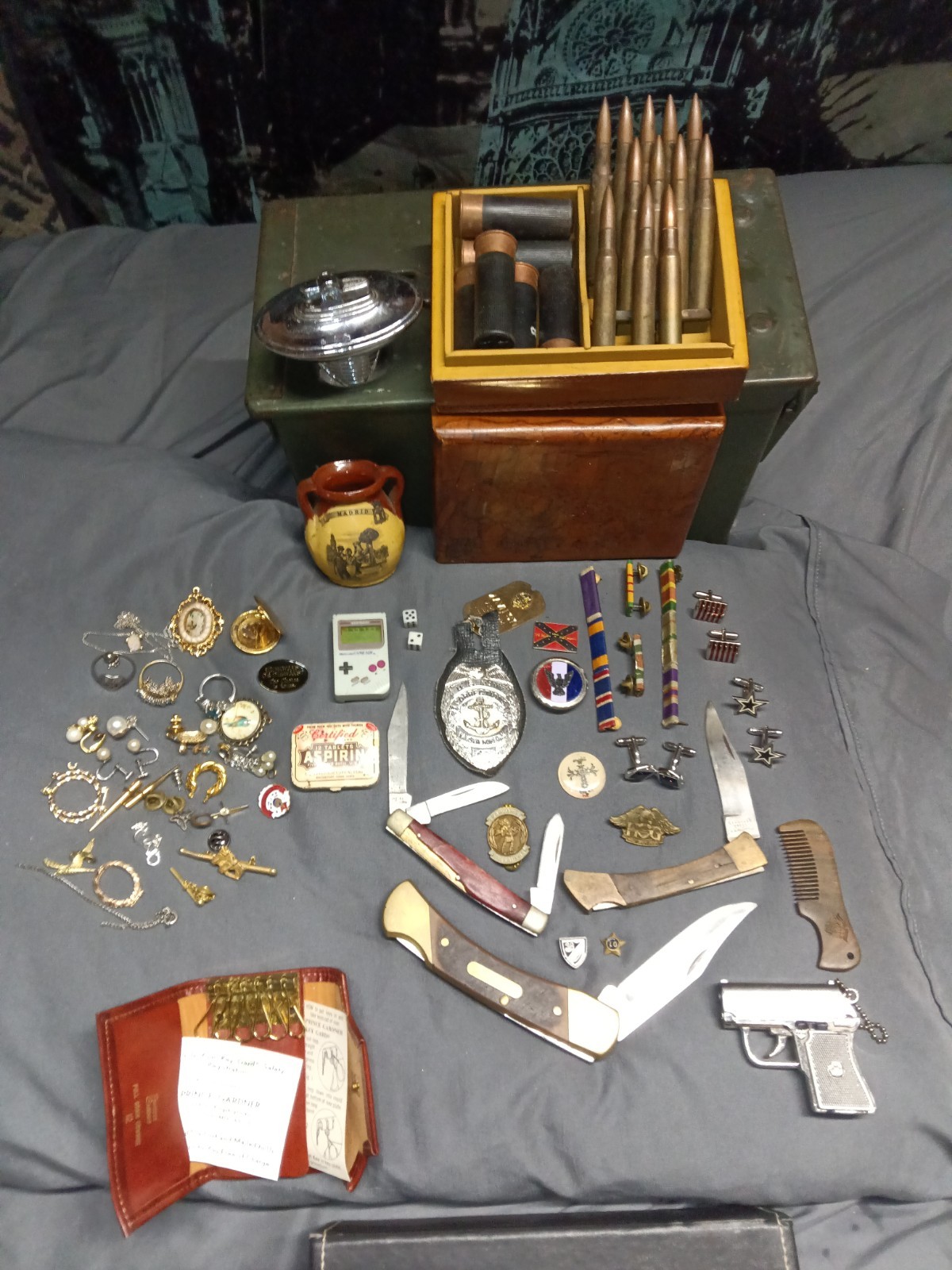 vintage junk drawer lot vintage junk drawer lot