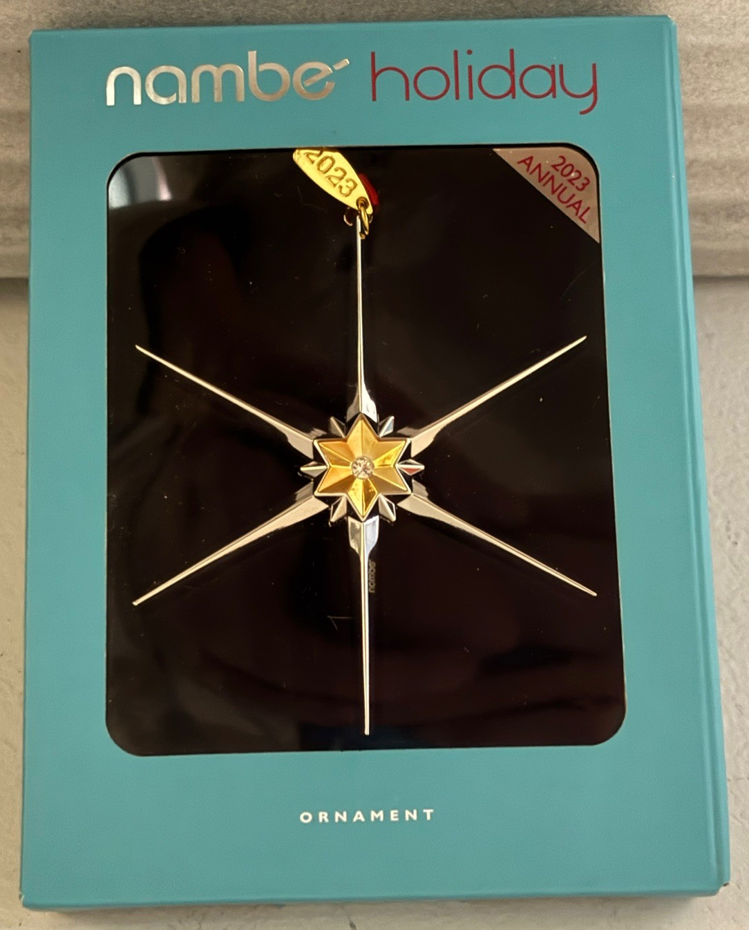 Nambé Nambe Annual SNOWFLAKE Ornament MT1704 Dated LE Silver Plated 
