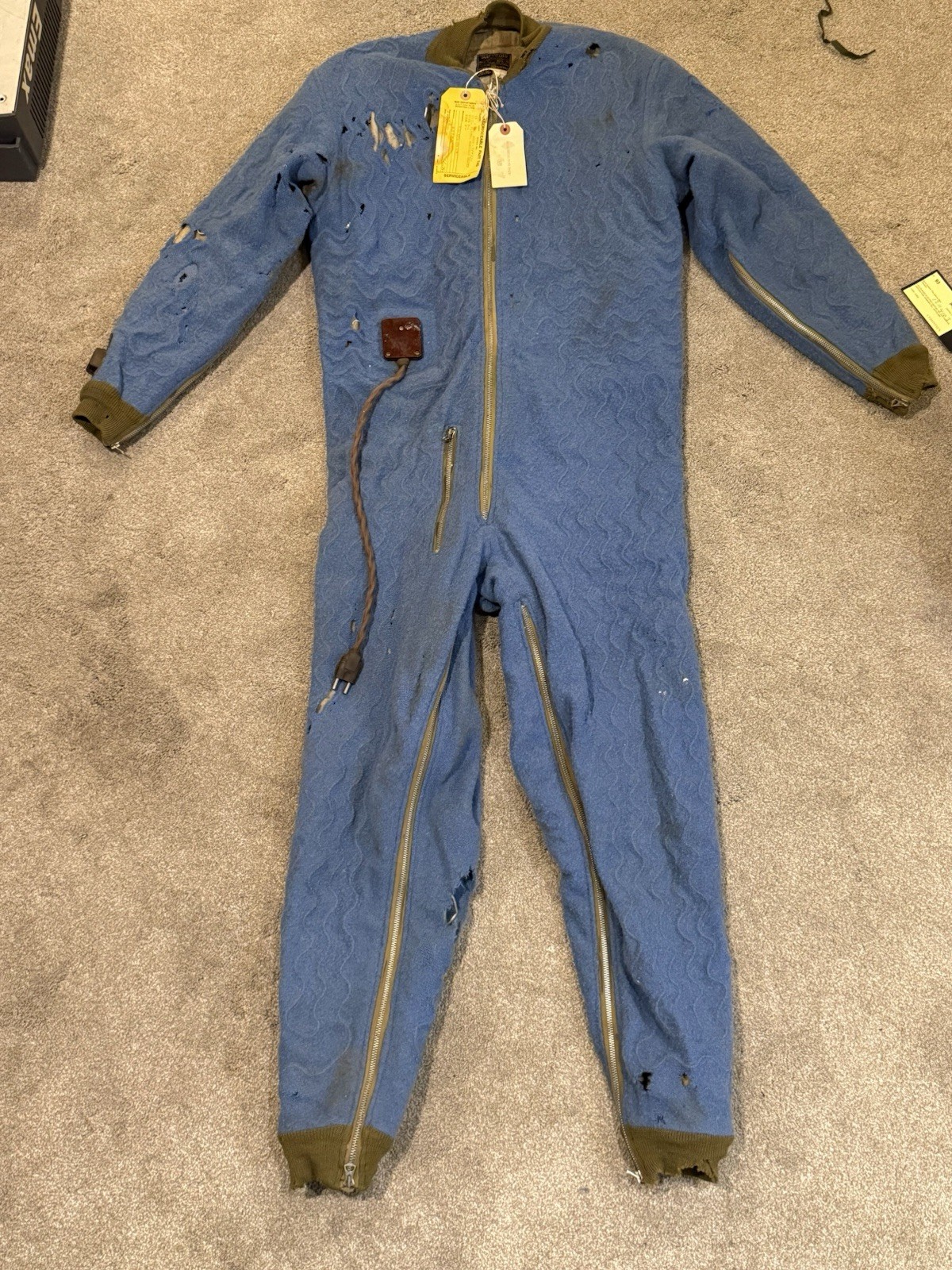 RARE Original WW2 USAAF F-1 Heated “Bunny Suit”