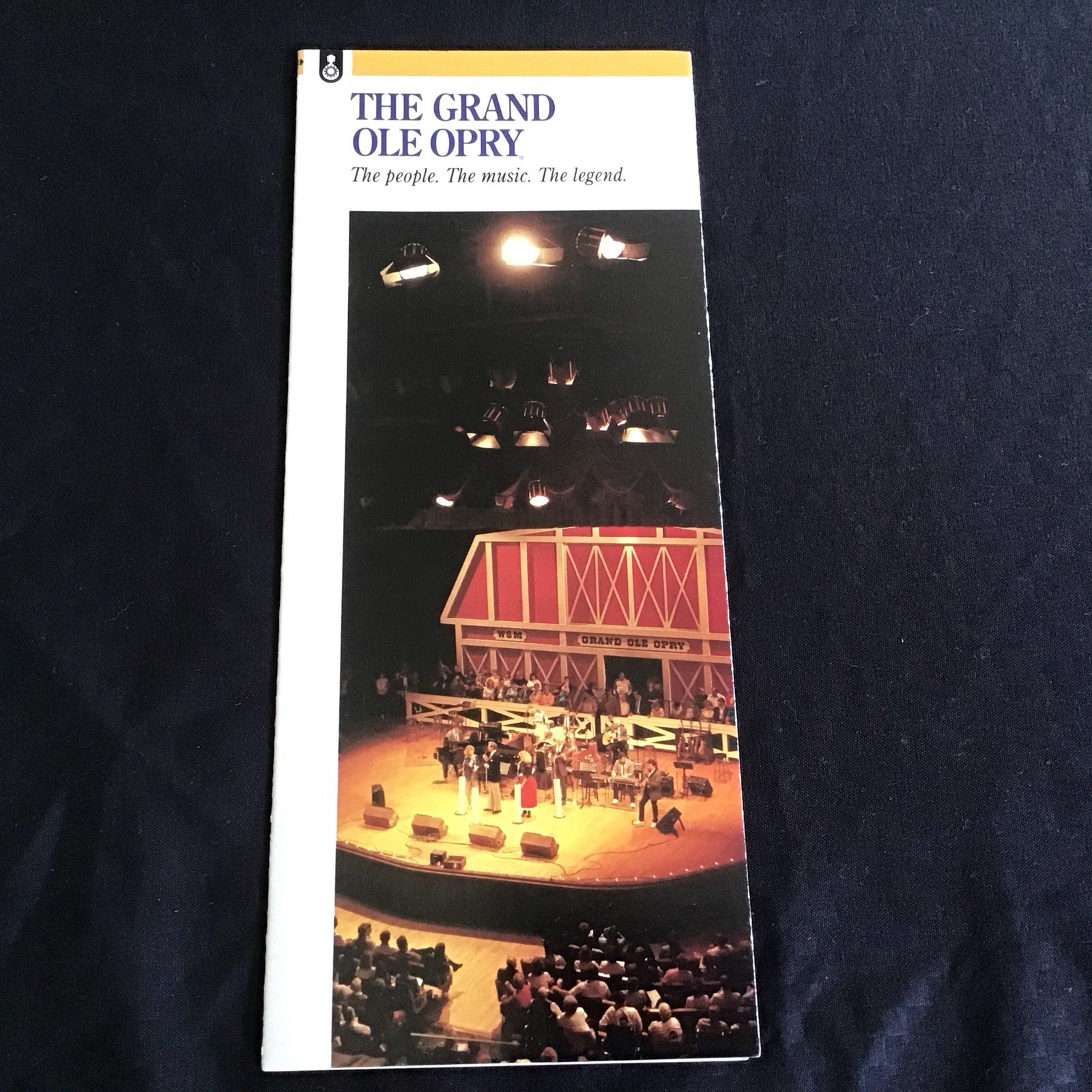 The Grand Ole Opry Nashville Tennessee 1980’s Foldout Brochure Country Music