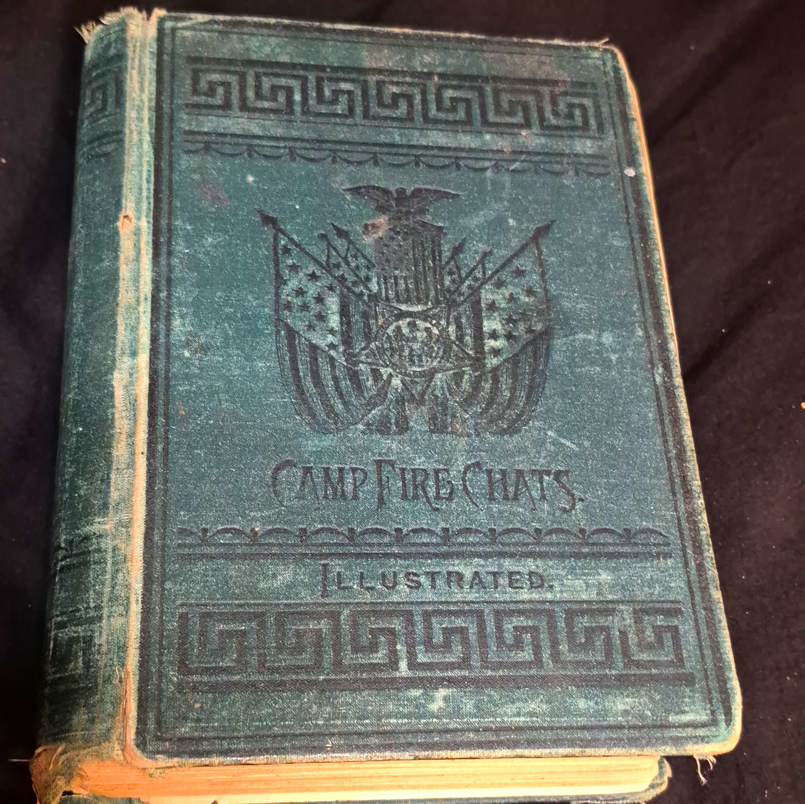 Camp Fire Chats of the Civil War Illustrated Hardcover Book Militaria