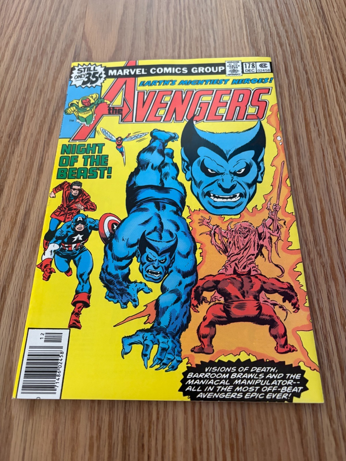 Avengers 178 NM 9.4 High Grade Iron Man Captain America Thor Doomsday Avengers 178 NM 9.4 High Grade Iron Man Captain America Thor Doomsday