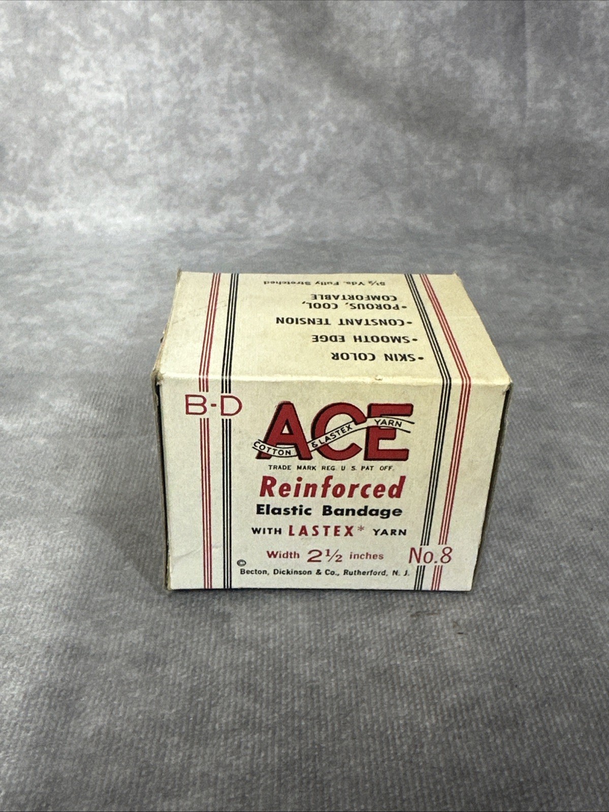 Vintage 1950's Ace Bandage No 8 2.5