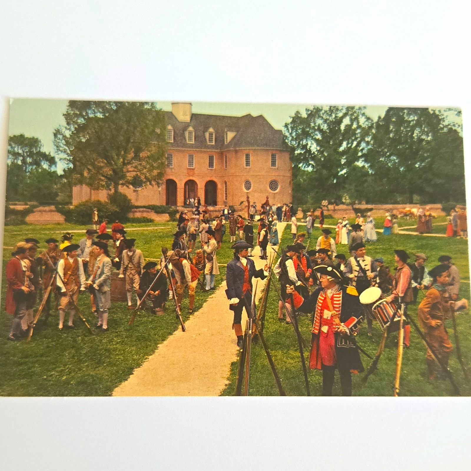 H. S. Crocker Co Williamsburg Militia Postcard VA – Unposted Divided Back