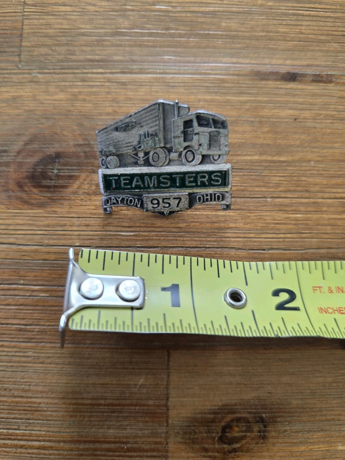 Teamsters Local 957 Trade Union Dayton Ohio Collectible Pin Truck (Read Below) Teamsters Local 957 Trade Union Dayton Ohio Collectible Pin Truck (Read Below)