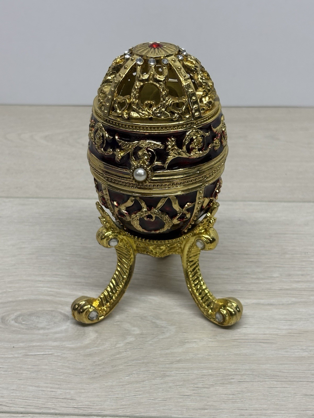 Collette Art Cie Collection Egg Music box Heavy Enamel Collette Art Cie Collection Egg Music box Heavy Enamel