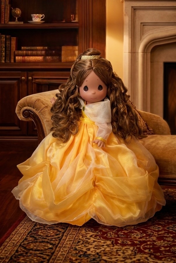 đź’›Disney CLASSIC BELLE Precious Moments Doll by Linda Rick The Doll Maker đź’›Disney CLASSIC BELLE Precious Moments Doll by Linda Rick The Doll Maker