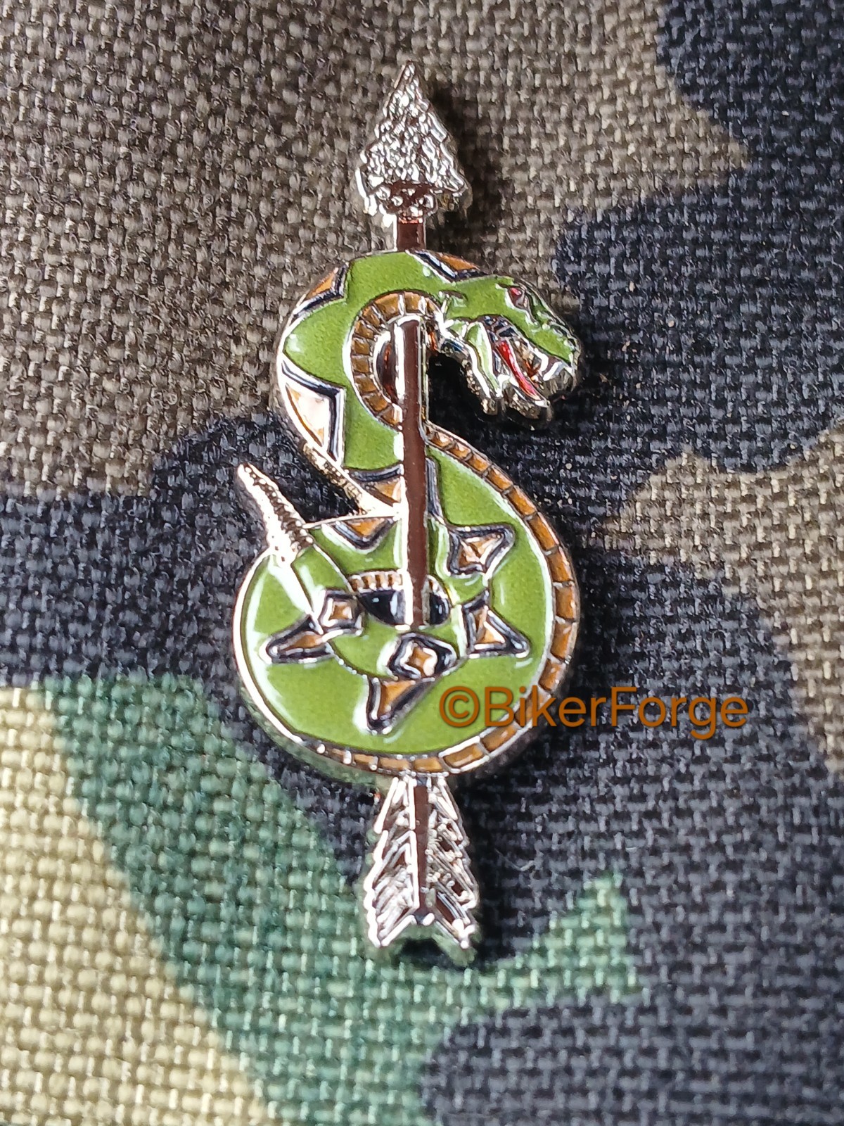 Army Camo Sniper Badge NEW Snake Arrow Ranger Recon SEAL Scout Rifle Pin US