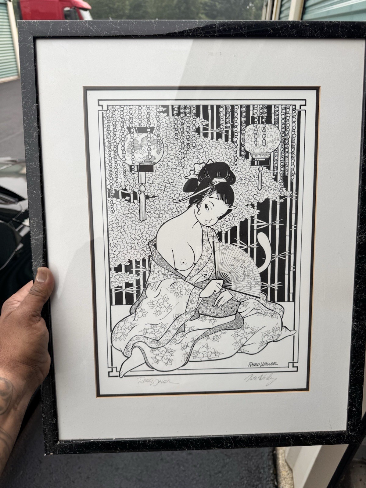 Omaha The Cat Dancer Limited Edition Art Print Signed Reed Waller kate worley Omaha The Cat Dancer Limited Edition Art Print Signed Reed Waller kate worley