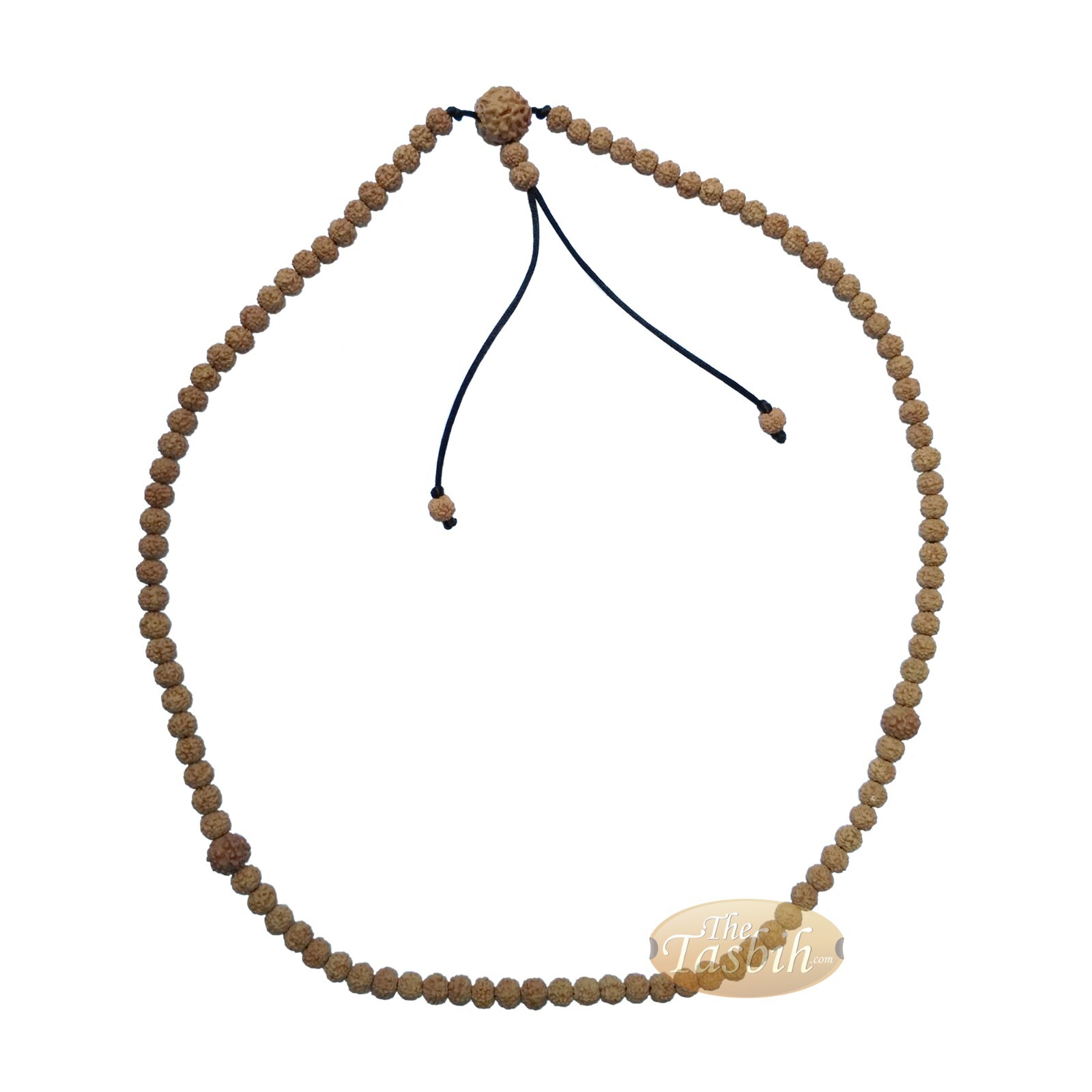 Islamic Prayer Beads Jenitri Rudraksha Seed 6.5mm 99-bead Tasbihs with 10mm Islamic Prayer Beads Jenitri Rudraksha Seed 6.5mm 99-bead Tasbihs with 10mm