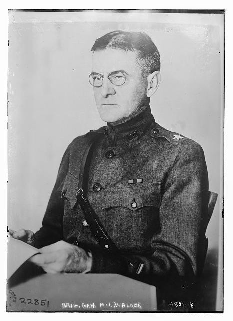 Photo:Tours France 1918 Brig Gen Meriwether Lewis Walker WWI portrait
