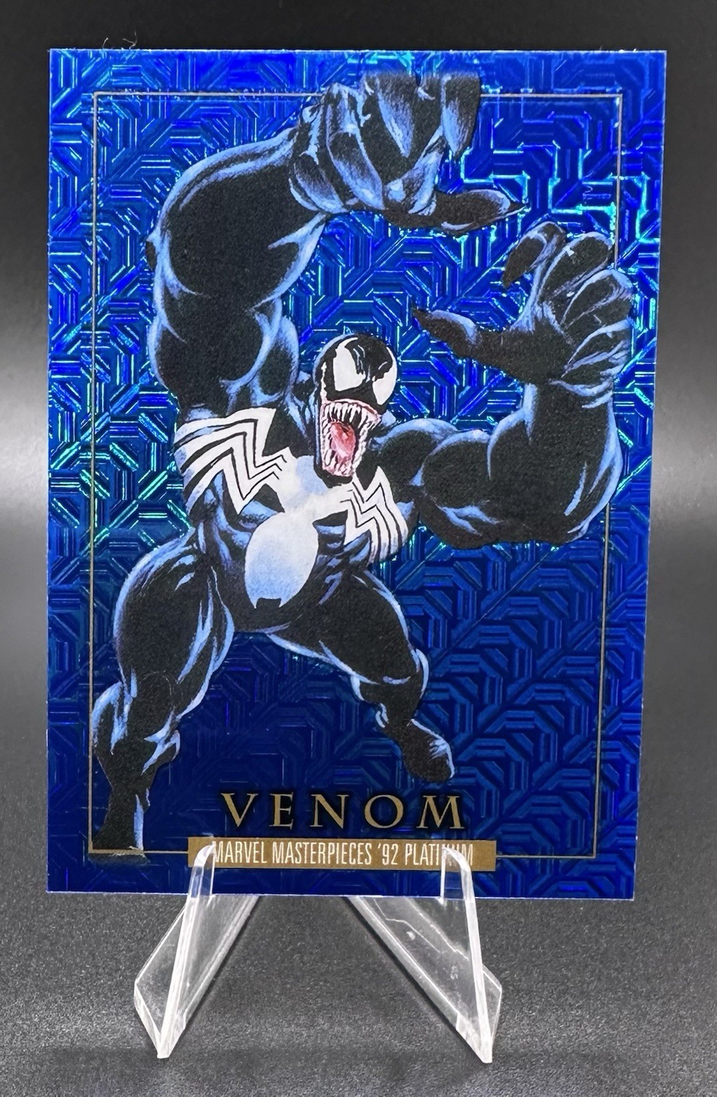Venom Blue Traxx #97 | 2024 Marvel Masterpieces ‘92 Platinum | SP