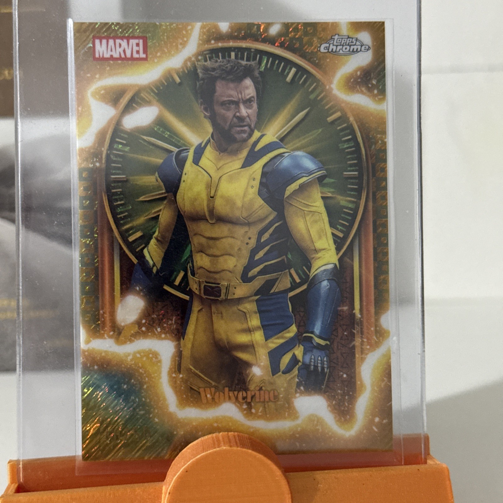 2025 TOPPS MARVEL STUDIOS CHROME THE TVA PRUNING #25 WOLVERINE 40/50