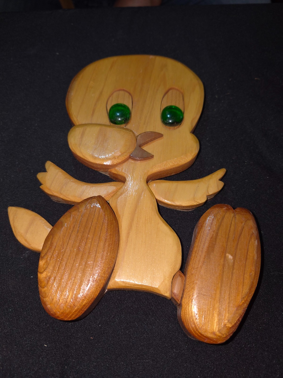 Vintage Hand-made Tweety wall hanging