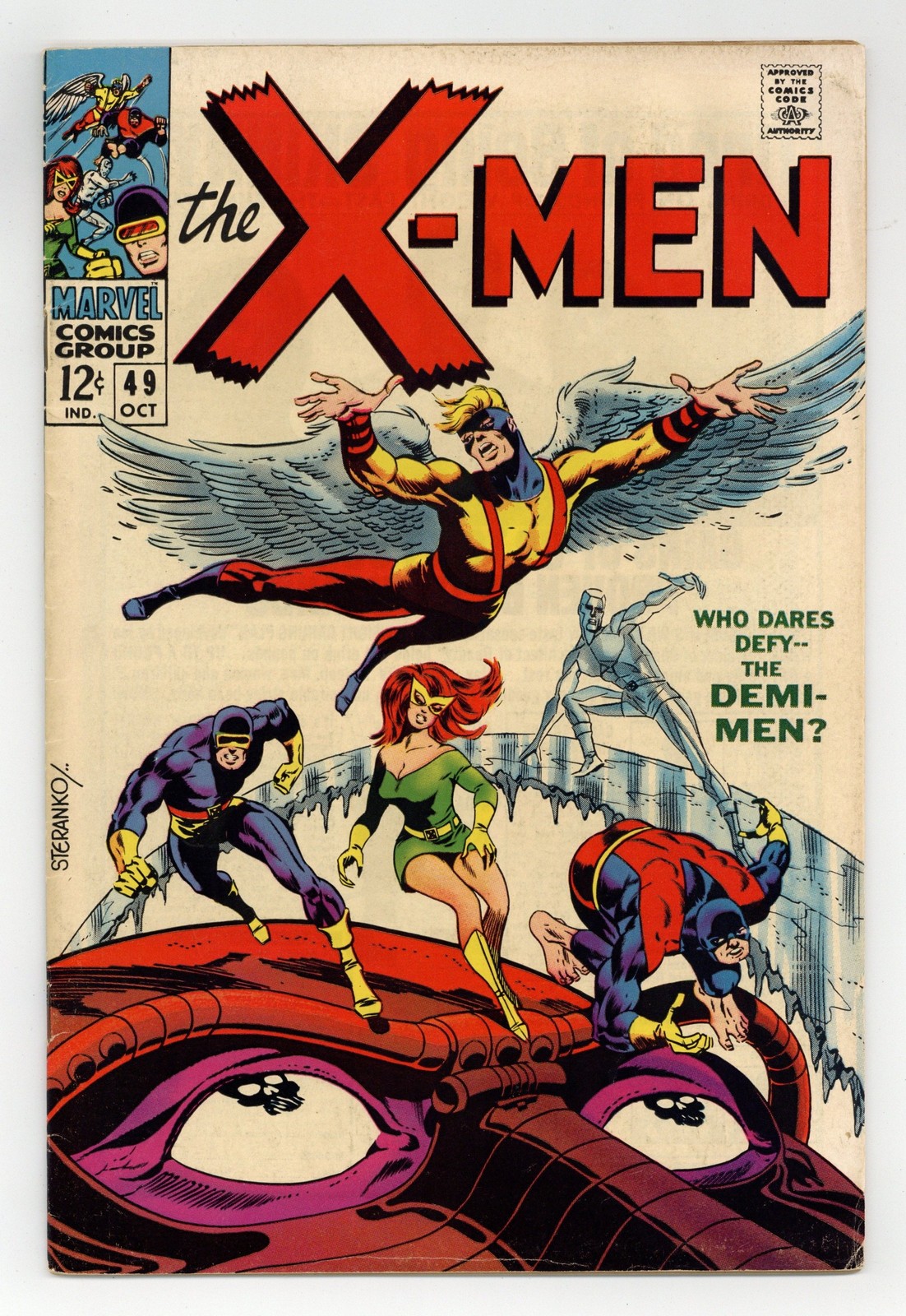 Uncanny X-Men #49 GD+ 2.5 1968 1st app. Lorna Dane (Polaris)