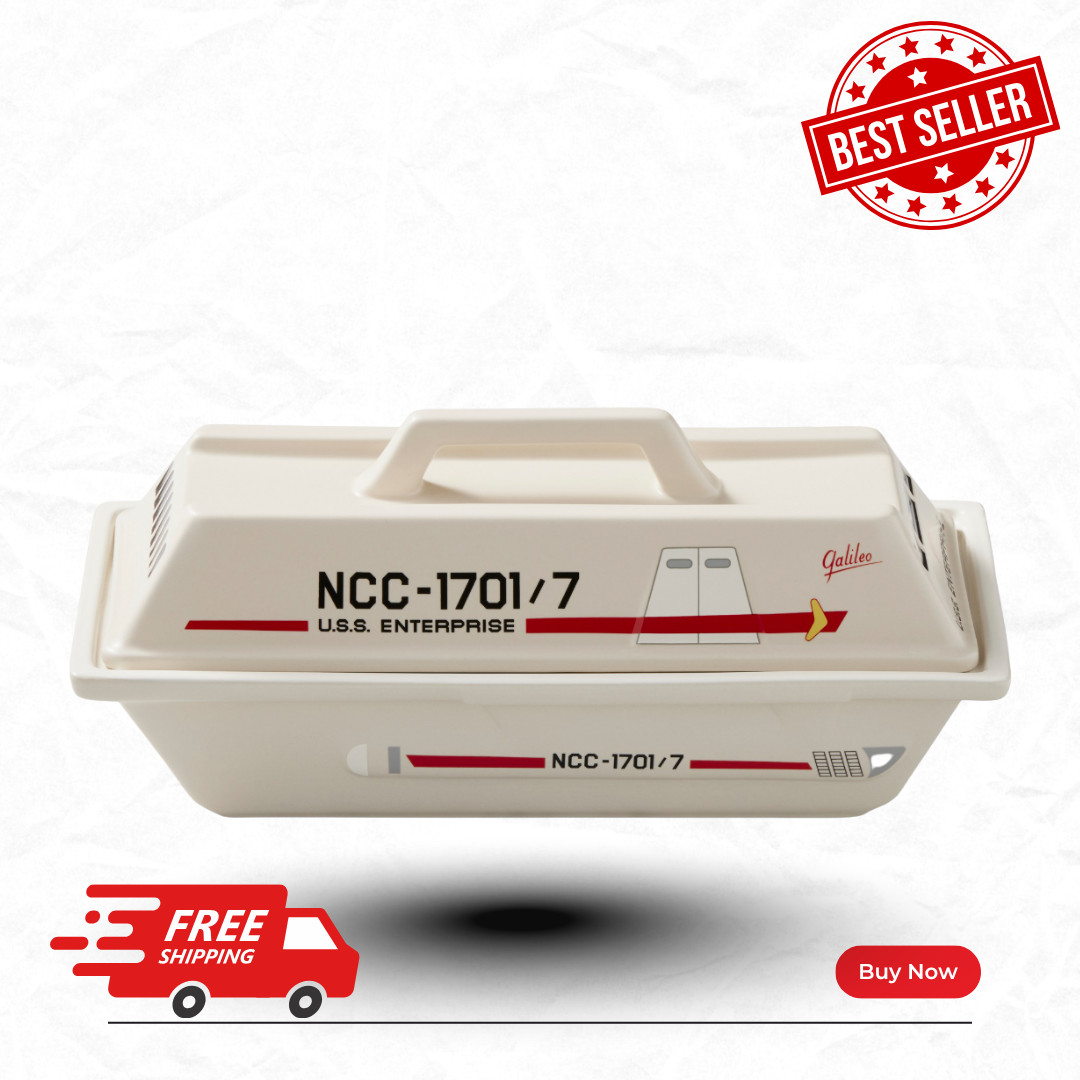 [FASH SALE] Le Creuset Star Trek Galileo Shuttlecraft Covered Baker 2.5-Qt