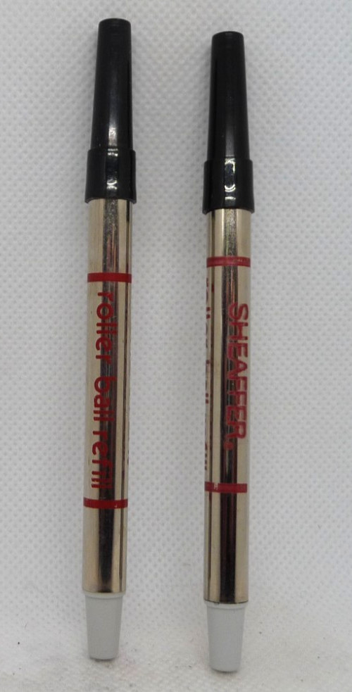Sheaffer Fat Rollerball Refill--black--LOT OF 2---Special Price