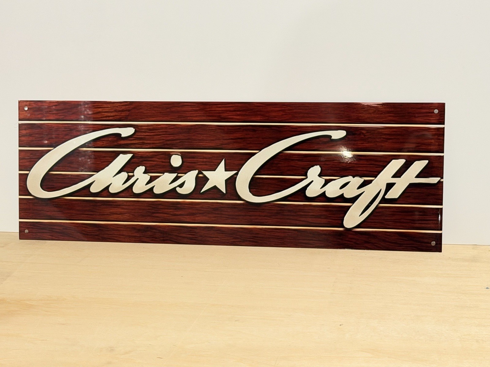 High Quality Chris Craft Art Vintage Style Garage Art Aluminum Sign