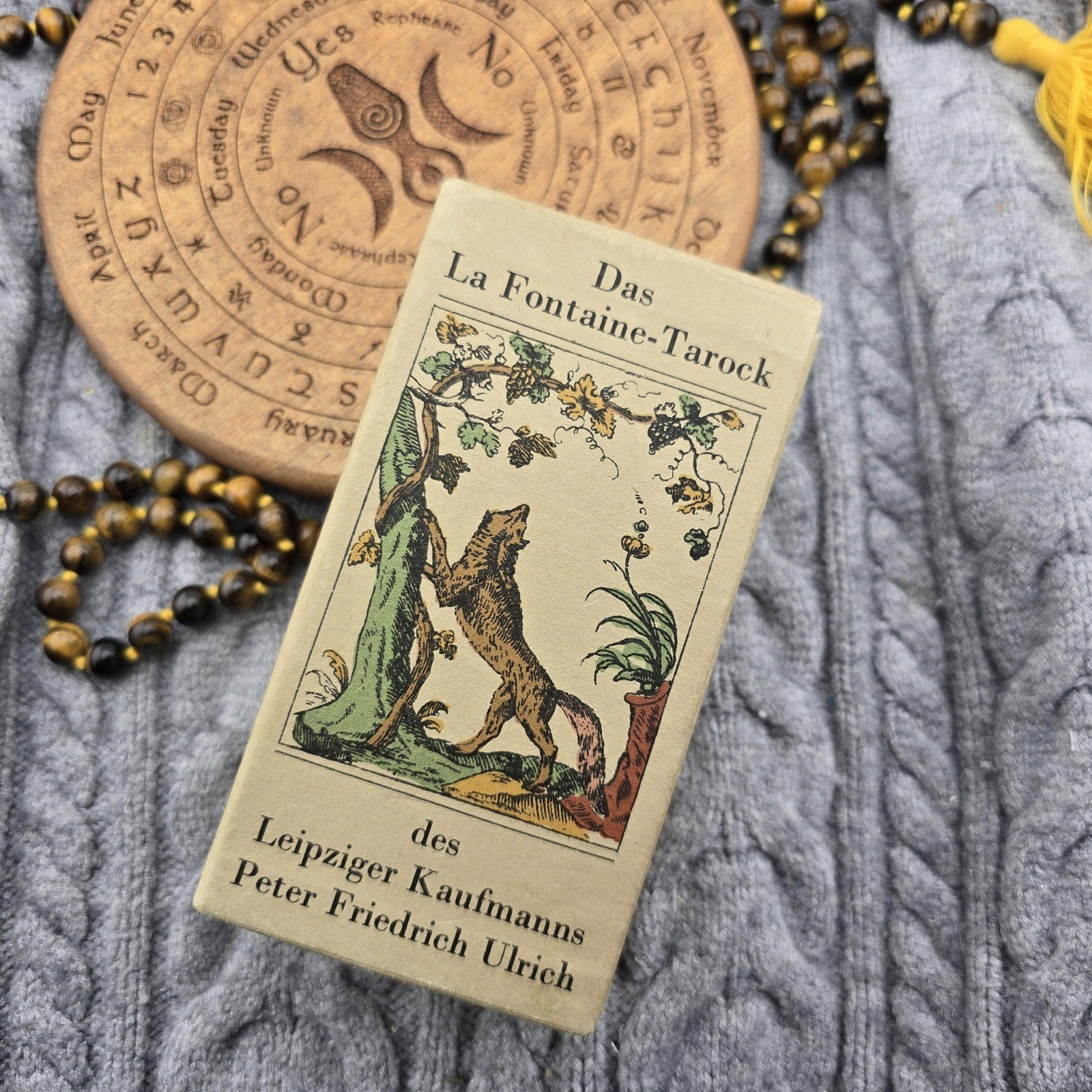 Das La Fontaine Tarock Tarot Cards 78 Card Complete Deck Vintage 1980