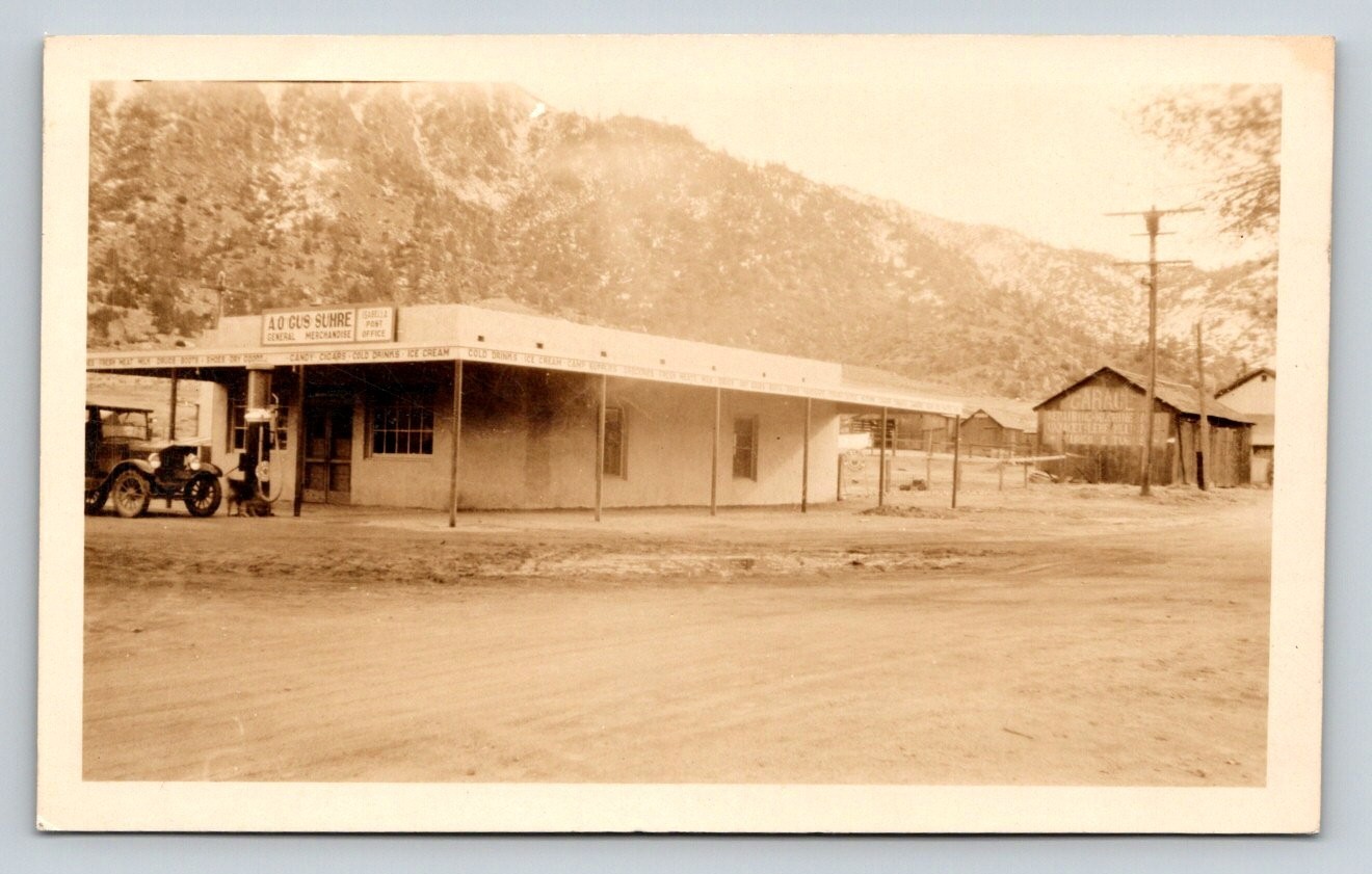 RPPC Isabella Colorado Post Office A O Gus Suhre General Merch Postcard RPPC Isabella Colorado Post Office A O Gus Suhre General Merch Postcard