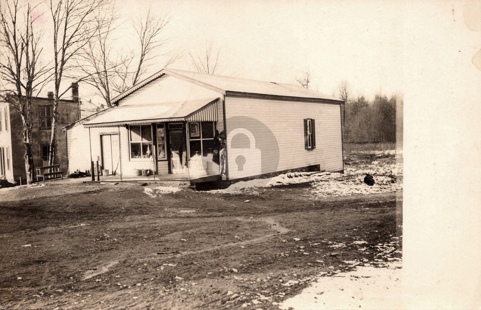 General Store nr Mount Airy Maryland MD 1908 RPPC Photo Postcard COPY
