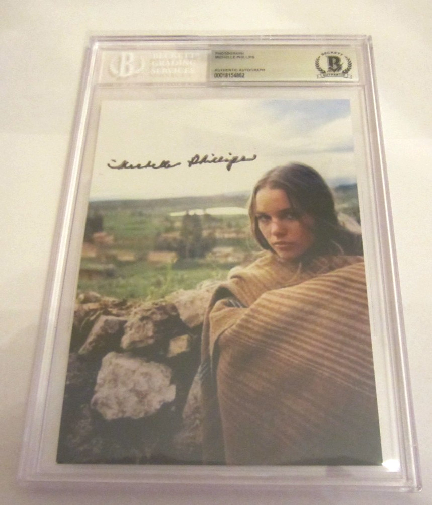 Michelle Phillips signed autographed 5x7 photo BAS Beckett Mamas and the Papas