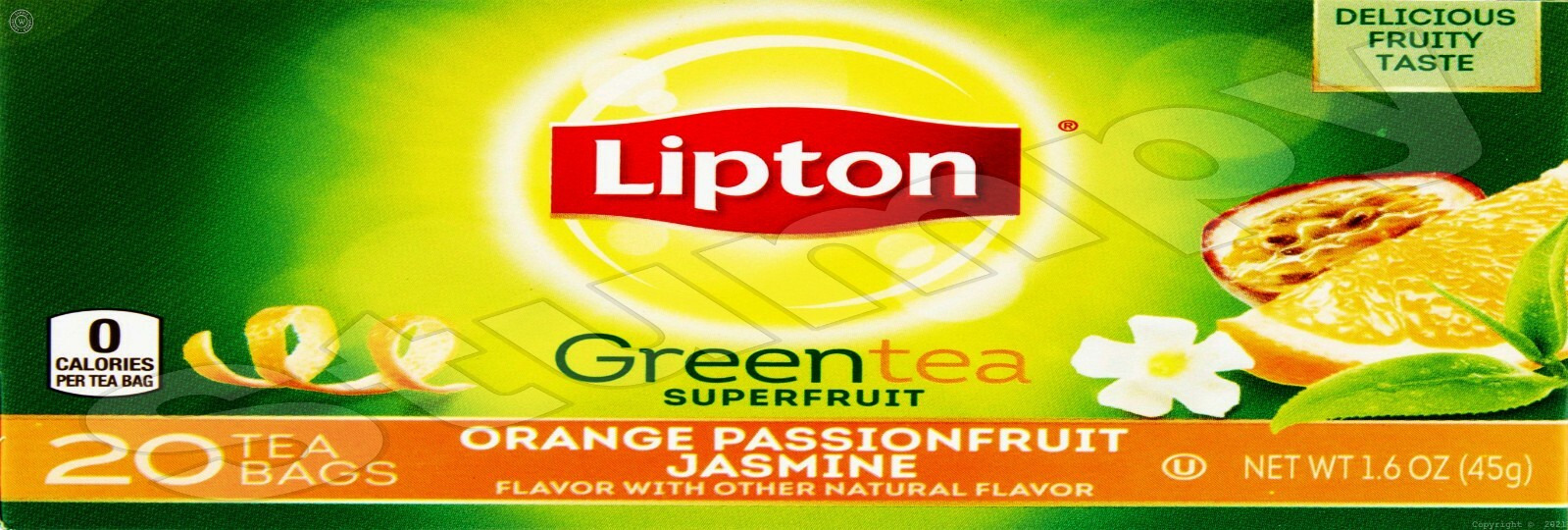 Lipton Green Tea Metal Sign 6\