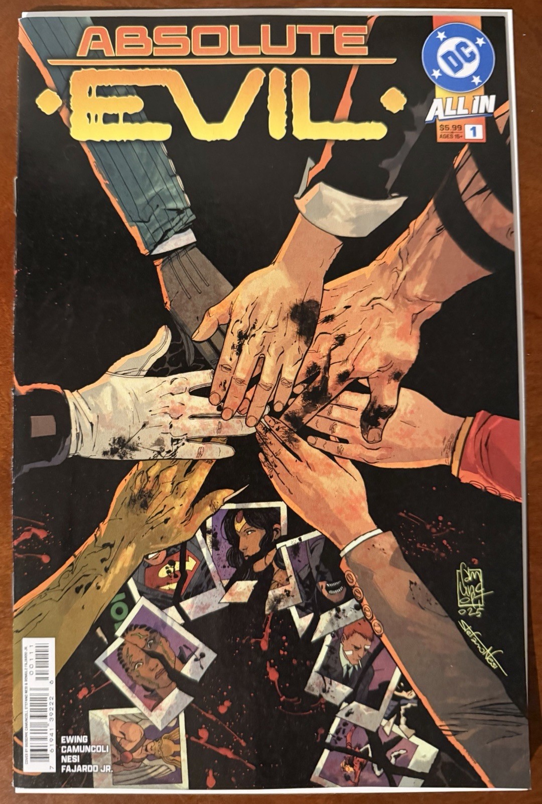 Absolute Evil 1 1st Print 1st App Absolute Joker Lex Luthor DC Comics KEY ALL IN