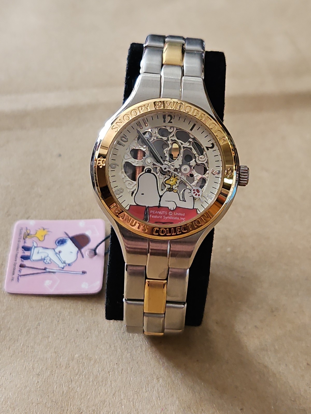 SNOOPY & Woodstock 21st Anniversary Skeleton Watch Peanuts Collection W/tag SNOOPY & Woodstock 21st Anniversary Skeleton Watch Peanuts Collection W/tag