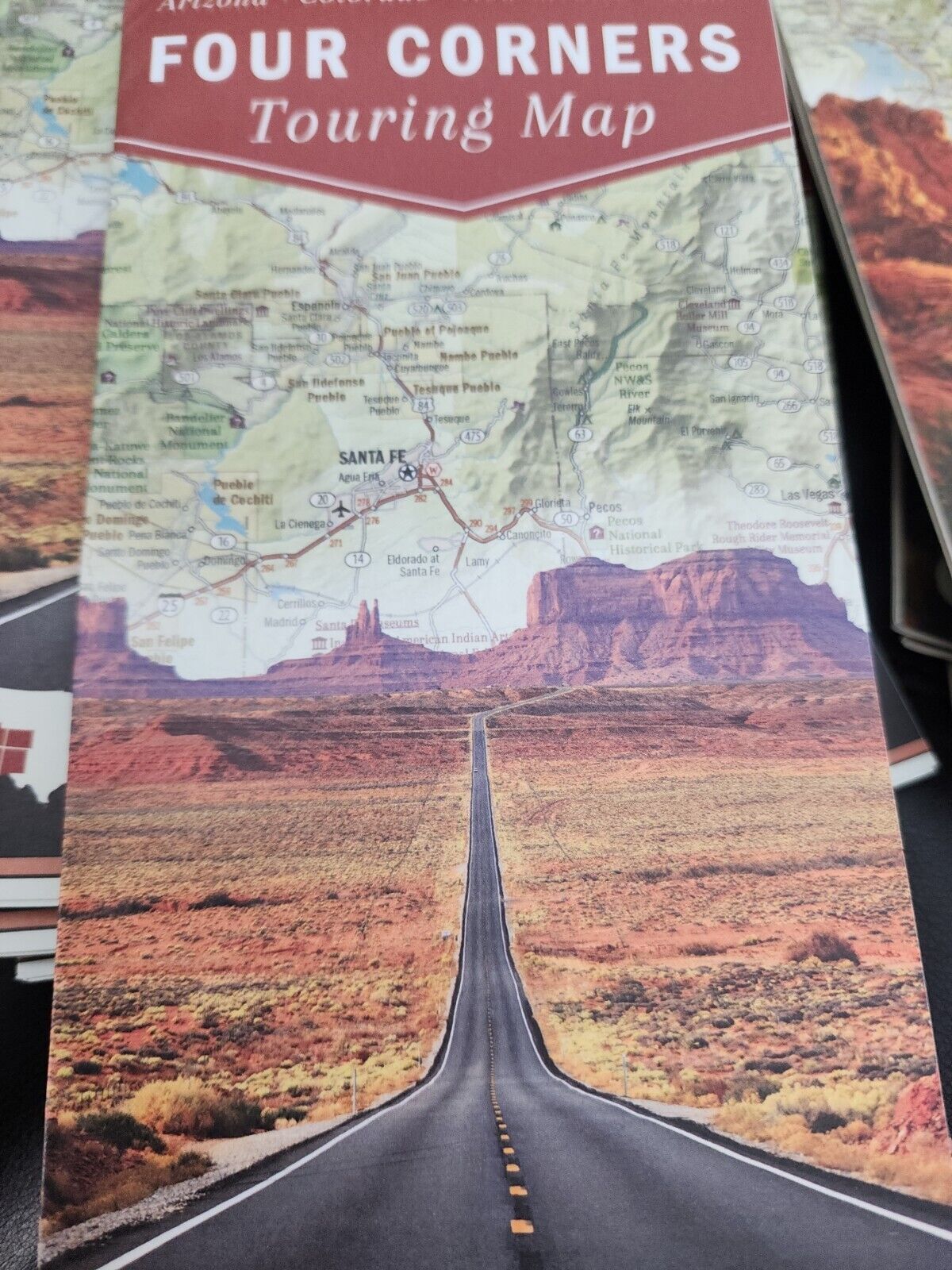 Four Corners Touring Map - Arizona • Colorado • New Mexico • Utah