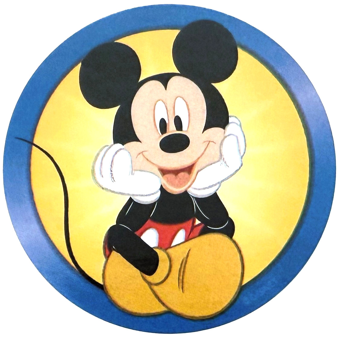 Mickey Mouse Sticker Walt Disney World Theme Park Official Collectible Souvenir Mickey Mouse Sticker Walt Disney World Theme Park Official Collectible Souvenir