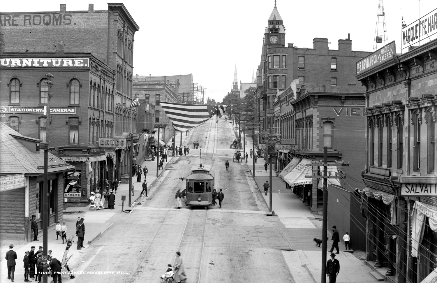 1909 Front Street, Marquette, Michigan Vintage Photograph 11\ 1909 Front Street, Marquette, Michigan Vintage Photograph 11\