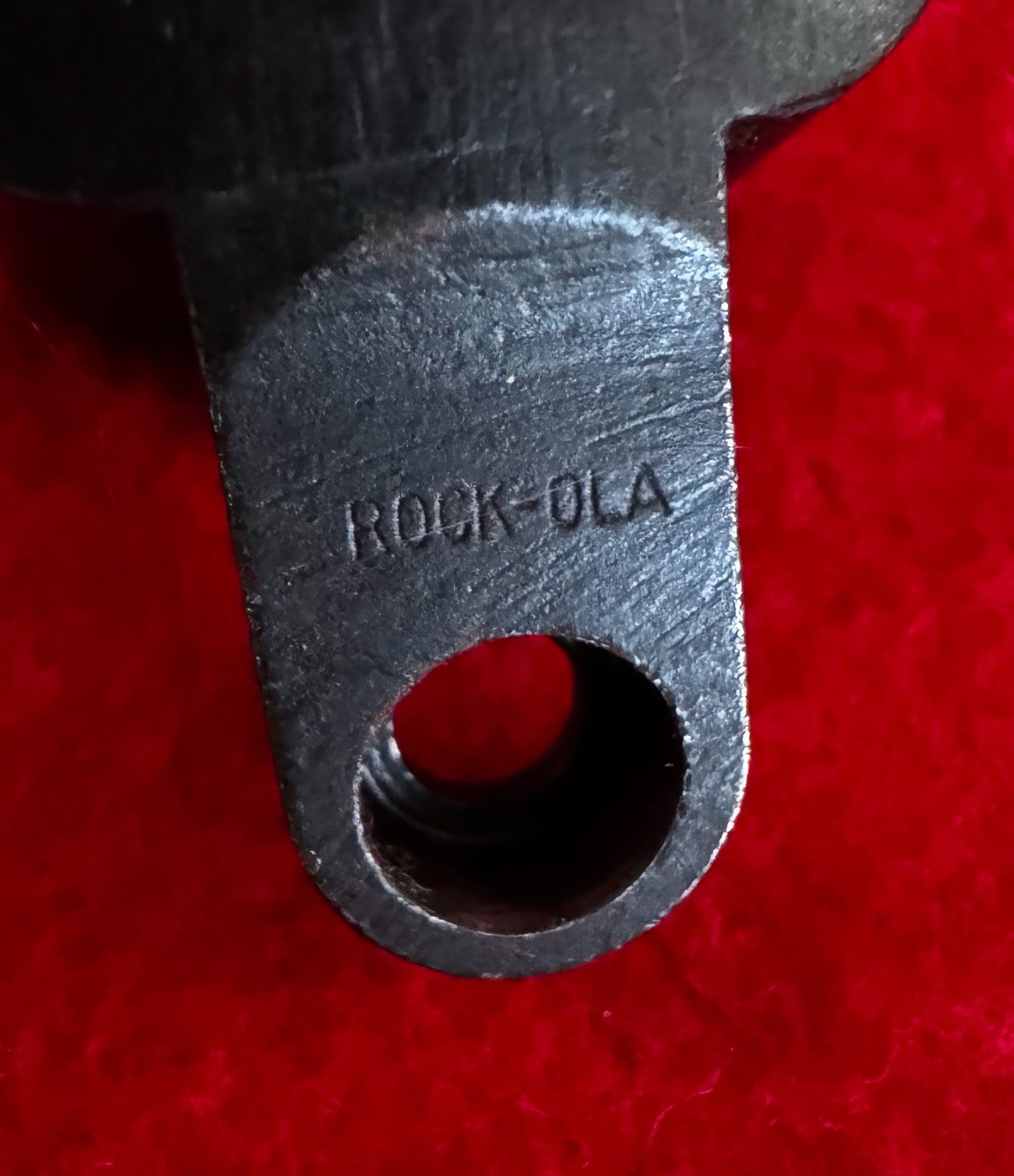 Scarce Original WW2 US Rock-Ola M1 Carbine Recoil Plate