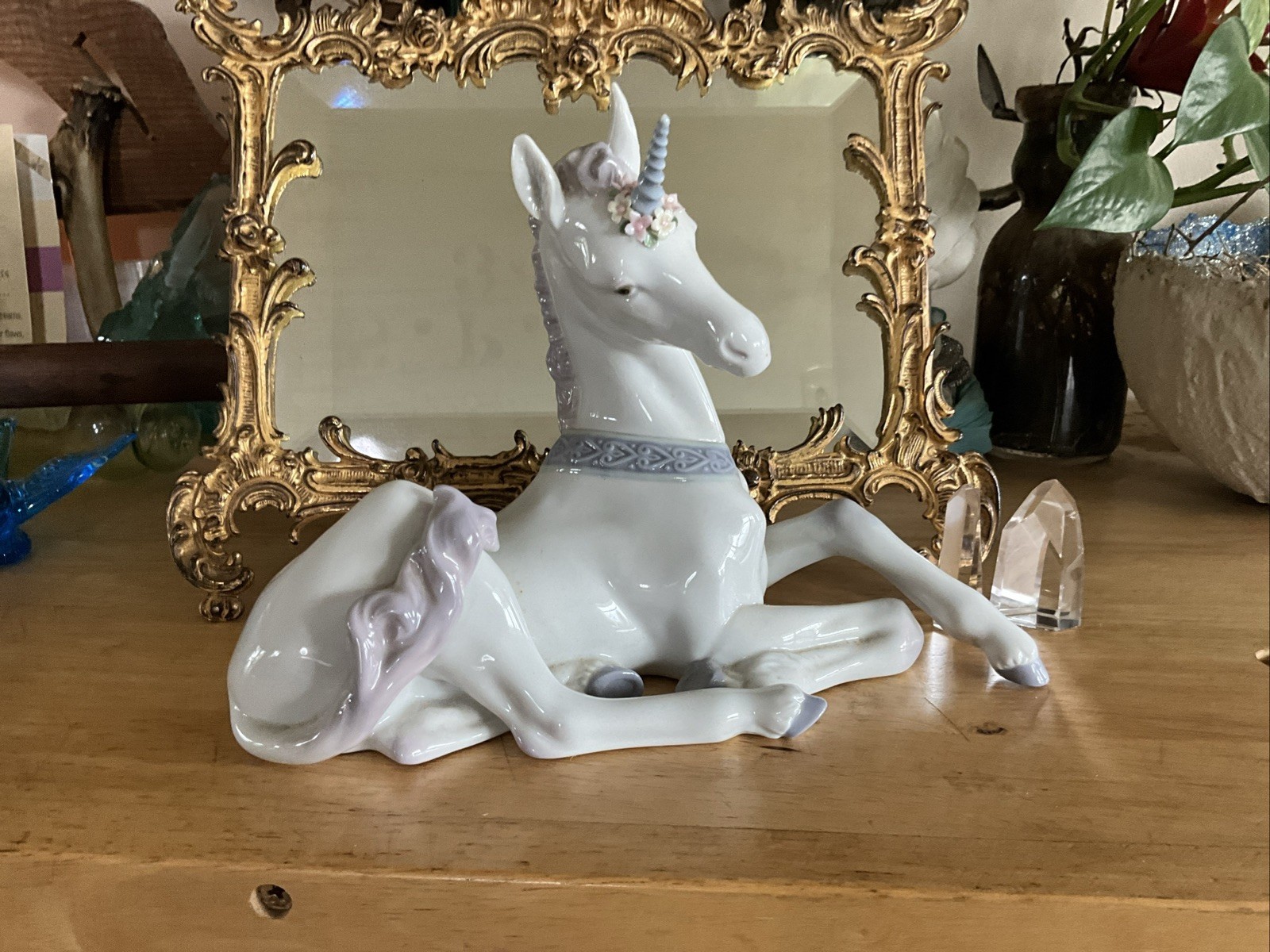 Retired Lladro 5826 “Little Unicorn” Porcelain Figurine w/ Original Price Tag
