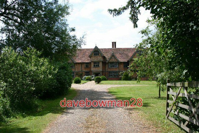 PHOTO  THURSTON END HALL A SUPERB EXAMPLE OF A 16TH CENTURY TUDOR MANOR HOUSE LI