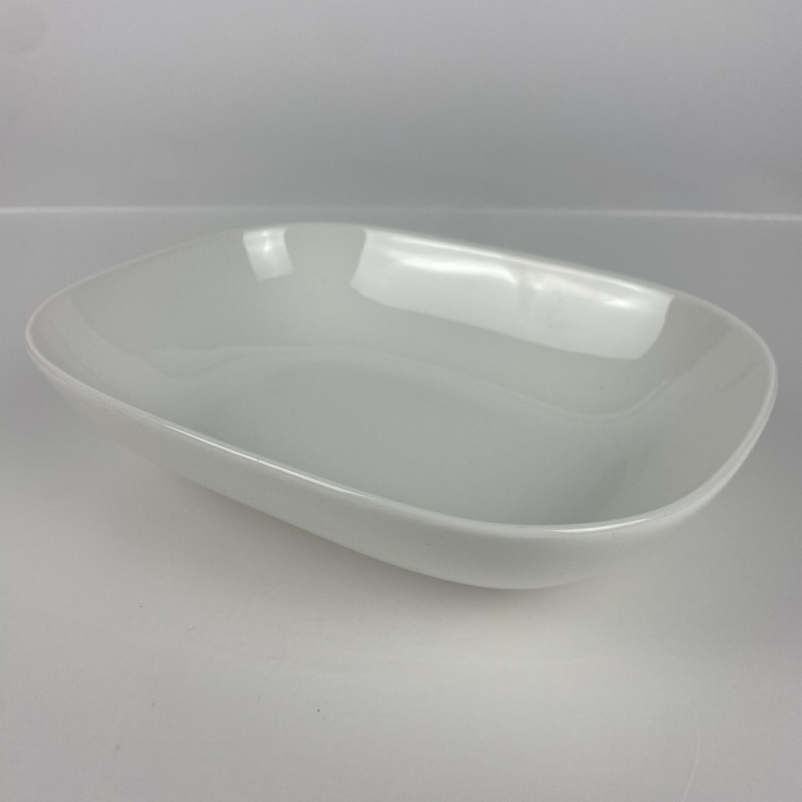 New Extra Large White Ceramic Bowl - Alessi For Delta  - 8\