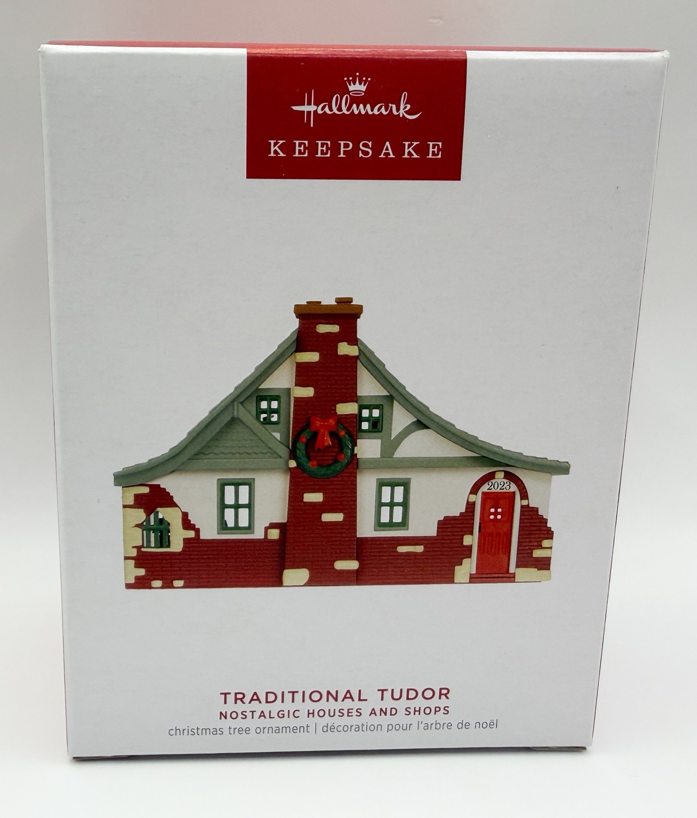 Hallmark Keepsake Nostalgic Houses Shops Traditional Tudor Series Ornament 2023